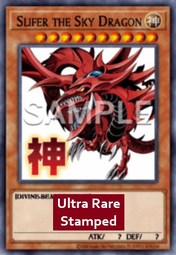 Slifer der Himmelsdrache (V.1) RA05-128 Ultra Rare Near Mint Deutsch 1. Auflage