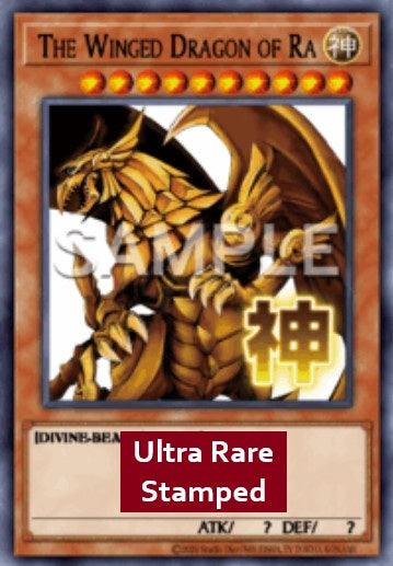 The Winged Dragon of Ra RA05-130 Ultra Rare Near Mint Englisch 1. Auflage
