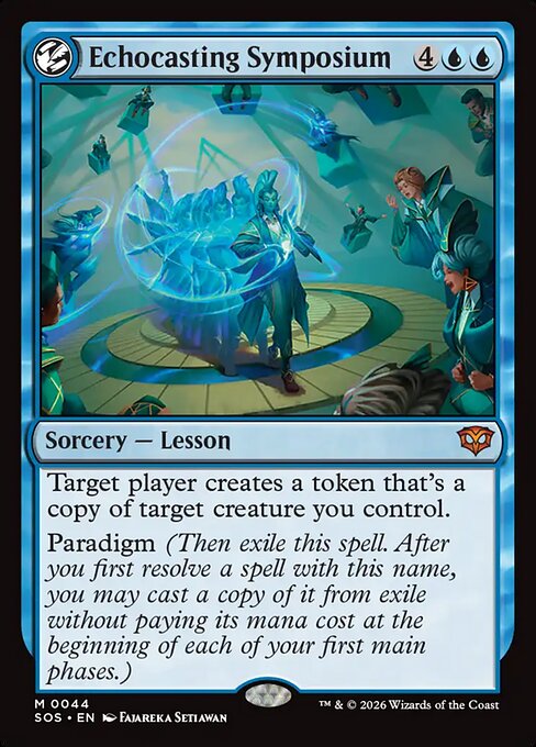 Echocasting Symposium SOS-44 Mythic Near Mint Englisch Foil