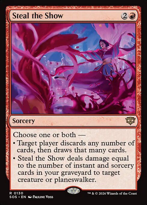 Steal the Show SOS-130 Rare Near Mint Englisch Foil