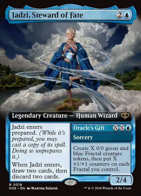 Jadzi, Steward of Fate // Oracle's Gift XSOS-318 Rare Near Mint Englisch