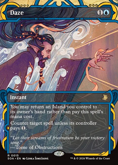 Daze (V.1) SOA-15 Rare Near Mint Englisch Foil