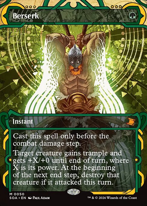 Berserk (V.1) SOA-50 Mythic Near Mint Englisch