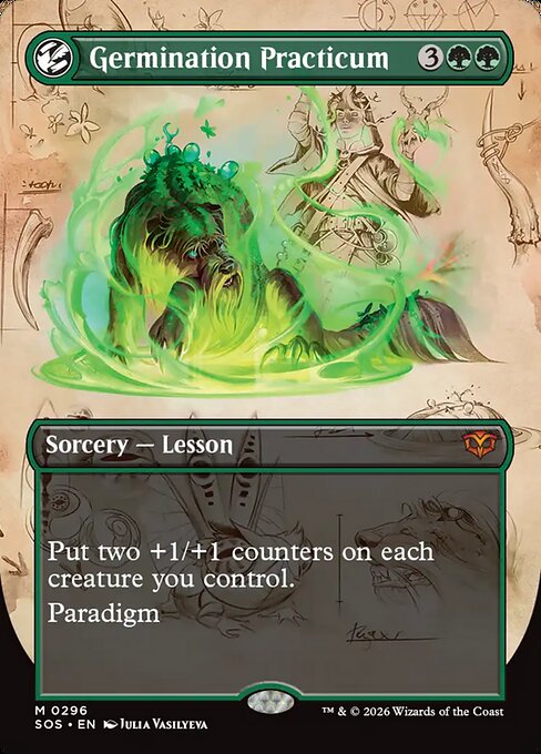 Germination Practicum XSOS-296 Mythic Near Mint Englisch