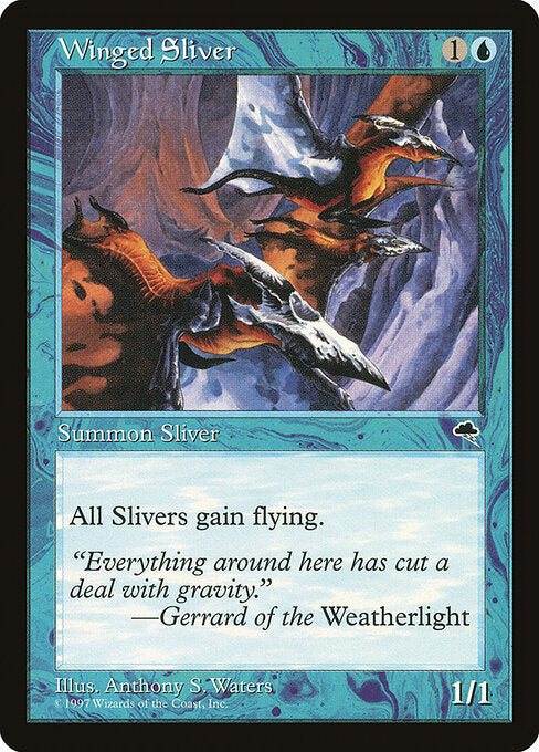 Winged Sliver TP- Common Light Played Englisch