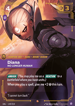 Diana, No Longer Human UNL-149 Epic Near Mint Englisch Foil