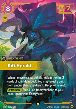 Rift Herald UNL-179a Showcase Near Mint Englisch Foil