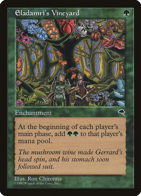 Eladamri's Vineyard TP- Rare Light Played Englisch