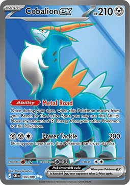 Kobalium ex CRI-103 Ultra Rare Excellent Deutsch
