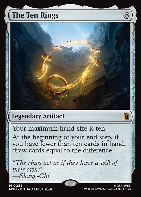 The Ten Rings MSH-251 Mythic Near Mint Englisch Foil