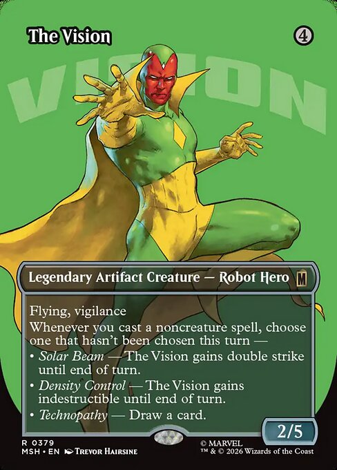 The Vision XMSH-379 Rare Near Mint Englisch