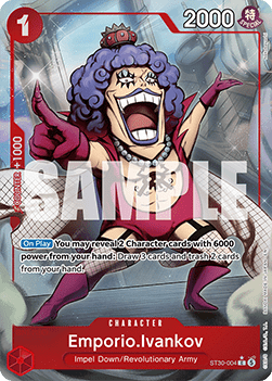 Emporio.Ivankov (ST30-004) (V.2) ST30 Alternate Art Near Mint Englisch