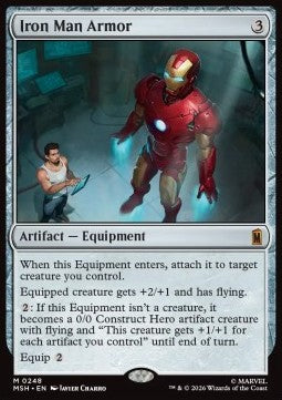 Iron Man Armor MSH-248 Mythic Near Mint Englisch Foil