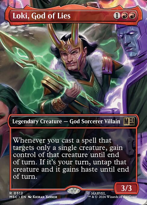 Loki, God of Lies XMSC-512 Rare Near Mint Englisch