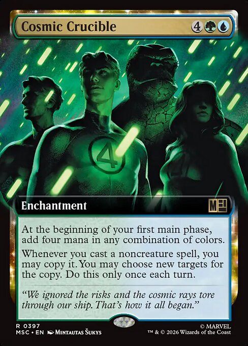 Cosmic Crucible XMSC-397 Rare Near Mint Englisch