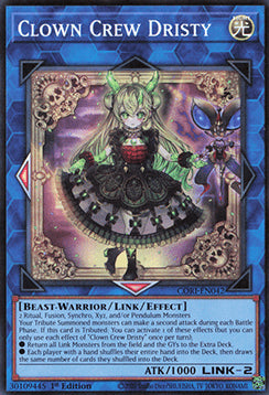 Clown Crew Dristy CORI-EN042 Super Rare Near Mint Englisch 1. Auflage