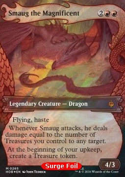 Smaug the Magnificent (V.3) XHOB-265 Mythic Near Mint Englisch Foil