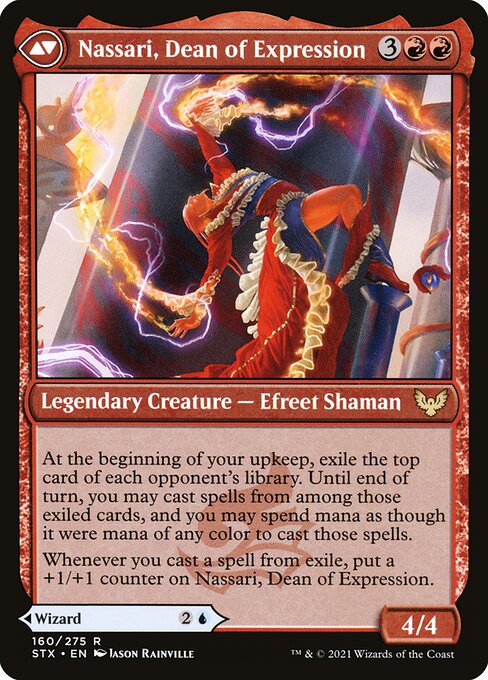Uvilda, Dean of Perfection // Nassari, Dean of Expression - Back Face