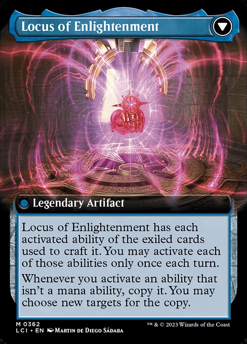 The Enigma Jewel // Locus of Enlightenment - Back Face