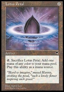 Lotus Petal TP- Common Light Played Englisch
