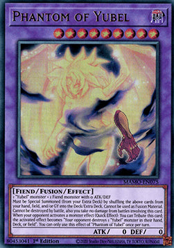 Phantom von Yubel MAMO-DE075 Ultra Rare Excellent Deutsch 1. Auflage