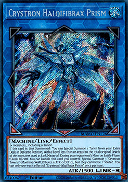 Kristron Halqifibrax Prisma MAMO-DE126 Secret Rare Excellent Deutsch 1. Auflage