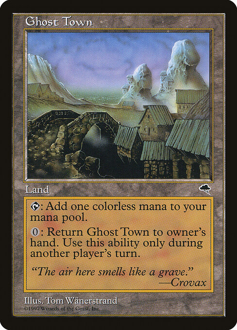 Geisterstadt TP- Uncommon Light Played Englisch