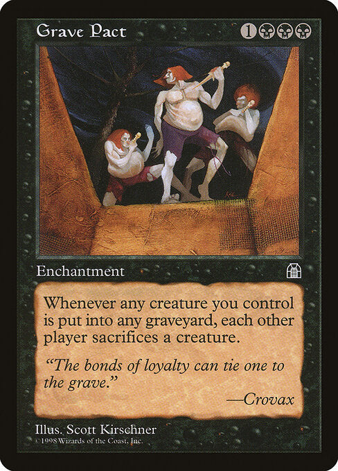 Grave Pact STH- Rare Light Played Englisch