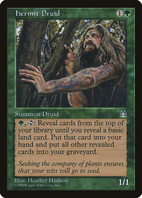 Hermit Druid STH- Rare Good Englisch