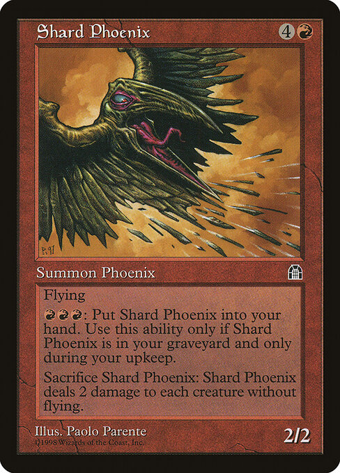 Shard Phoenix STH- Rare Light Played Englisch