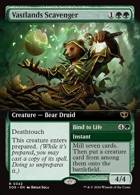Vastlands Scavenger // Bind to Life - Back Face