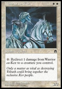 Krieger en-Kor STH- Uncommon Light Played Deutsch