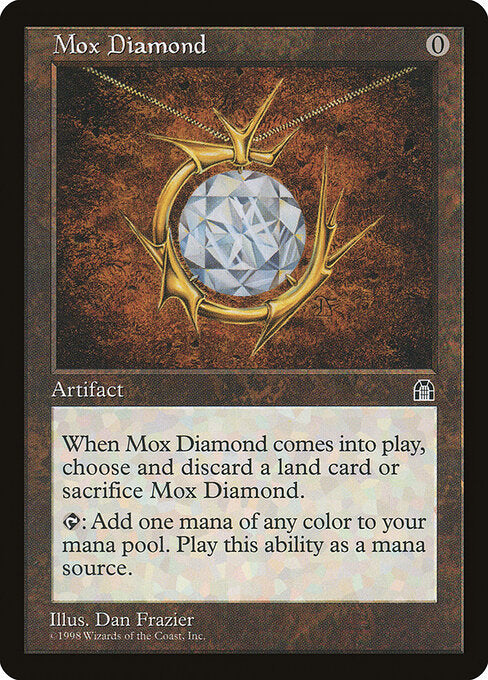Mox Diamond STH- Rare Light Played Englisch