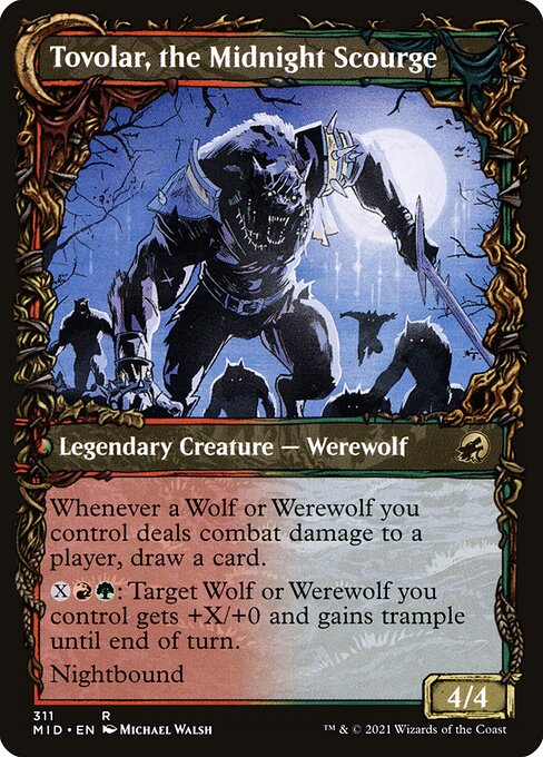Tovolar, Dire Overlord // Tovolar, the Midnight Scourge - Back Face