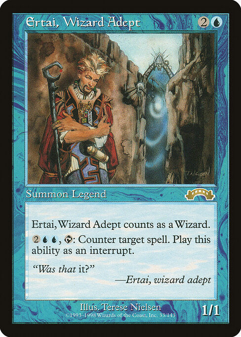 Ertai, Wizard Adept EXO-33 Rare Good Englisch