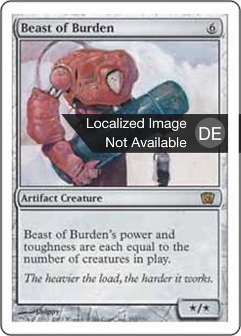 Lasttier 8ED-292 Rare Excellent Deutsch