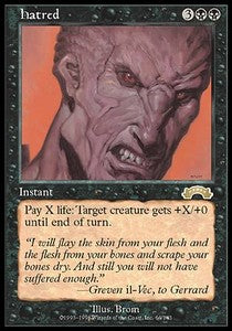 Hatred EXO-64 Rare Light Played Englisch