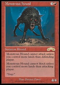 Monsterhund EXO-89 Rare Good Deutsch