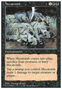 Hekatombe 5ED- Rare Light Played Deutsch