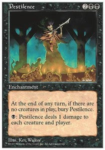 Pestilence 5ED- Common Light Played Englisch