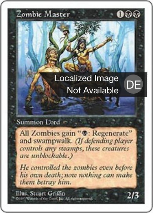 Zombiemeister 5ED- Rare Light Played Deutsch
