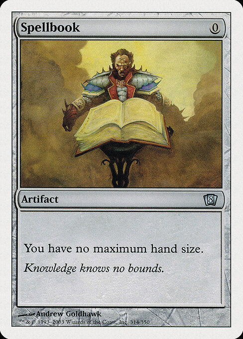 Zauberbuch 8ED-314 Uncommon Light Played Englisch
