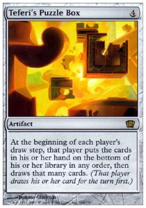 Teferi's Puzzle Box 8ED-316 Rare Excellent Englisch