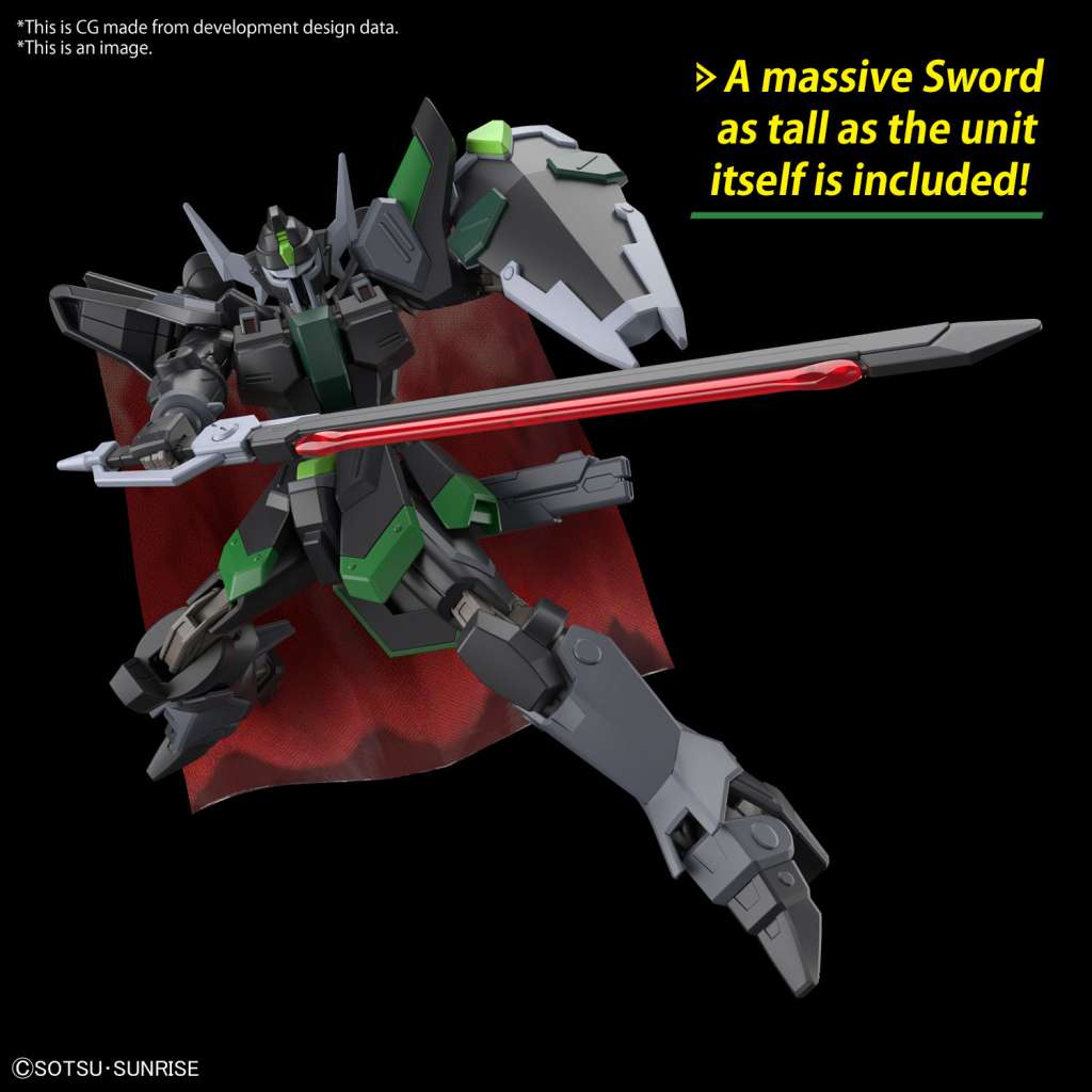 Gundam Gunpla Black Knight Squad Rud-ro.A (HG 1/144)