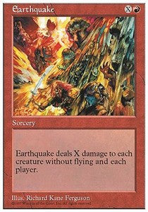 Earthquake 5ED- Rare Good Englisch