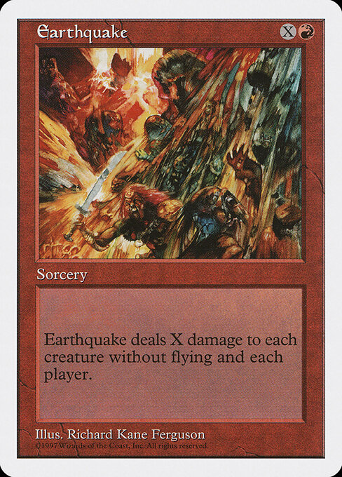 Earthquake 5ED- Rare Good Englisch