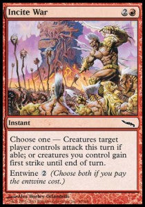 Krieg entfachen MRD-96 Common Excellent Englisch Foil