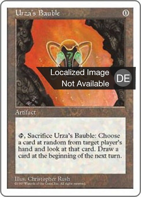 Urzas Brosche 5ED- Uncommon Excellent Deutsch