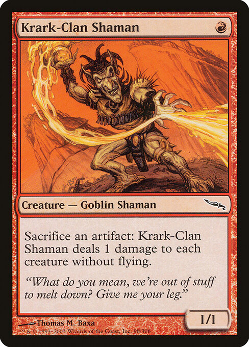Krark-Clan Shaman MRD-98 Common Excellent Englisch