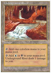 Unterirdischer Fluss 5ED- Rare Good Deutsch